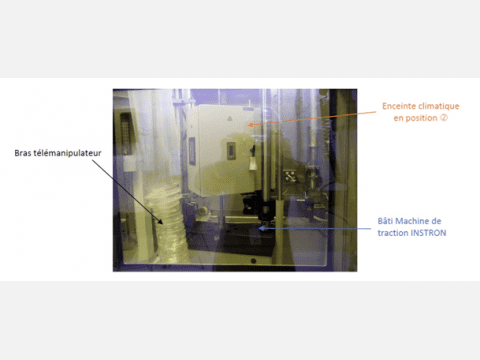 Nuclear: test on irradiated metals