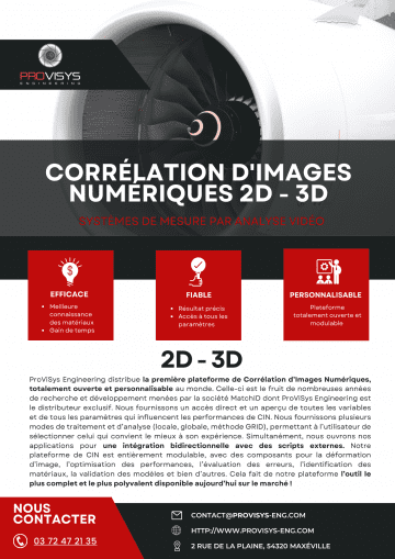 3D Stéréo corrélation